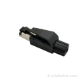 Connettore RJ45 maschio Cat 5 schermato